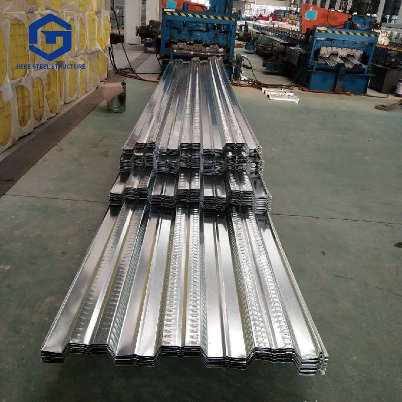 Galvanized Steel Metal Floor / Galvanized Corrugated Floor Decking for Mezzanine Concrete Floor