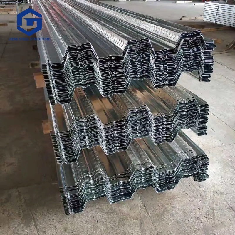 S350GD Galvanized Steel Floor Decking / Steel Structure Building Components