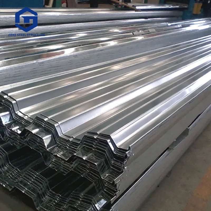 S350GD Galvanized Steel Floor Decking / Steel Structure Building Components