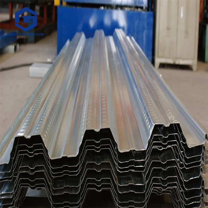 S350GD Galvanized Steel Floor Decking / Steel Structure Building Components