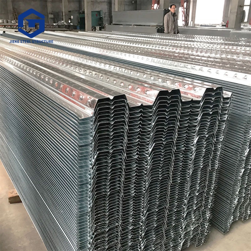 S350GD Galvanized Steel Floor Decking / Steel Structure Building Components