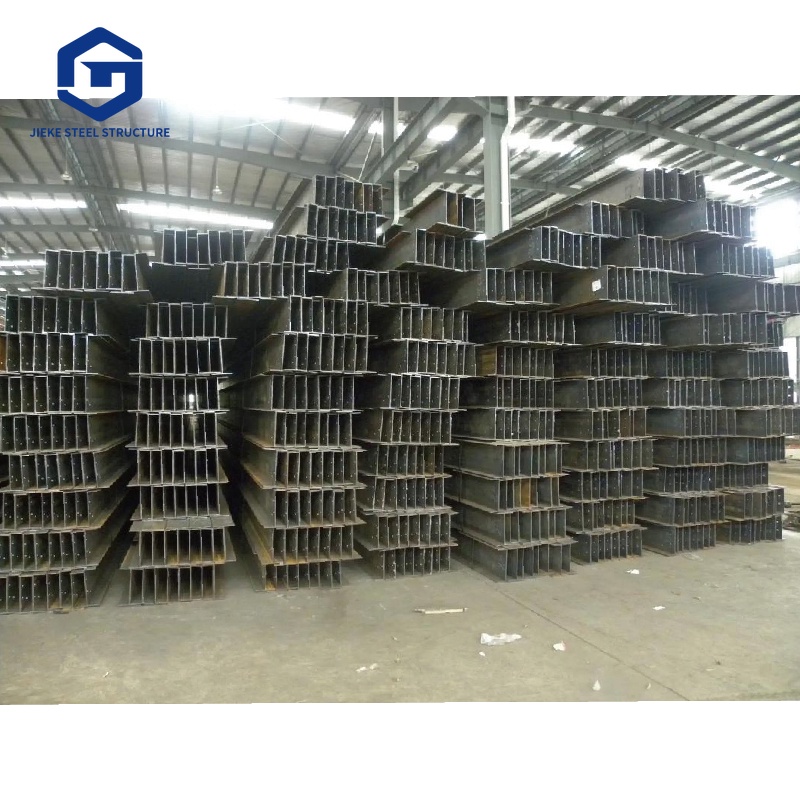 Steel Structure Construction of Warehouse Q235/Q355B H Beam Section Beams and Columns Building Project