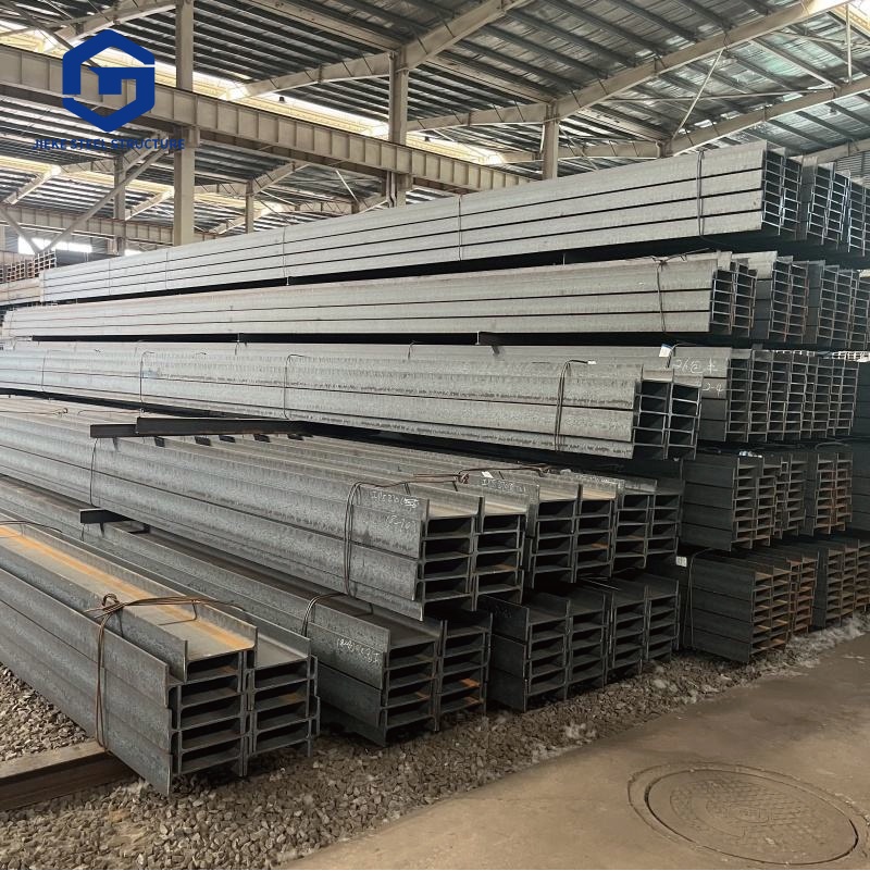 Steel Structure Construction of Warehouse Q235/Q355B H Beam Section Beams and Columns Building Project