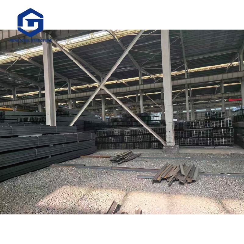 Steel Structure Building Core Component Steel Columns Framework H Beam