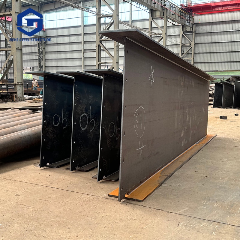 Steel structure construction project, beam-column construction project, H-shaped steel beam, steel material