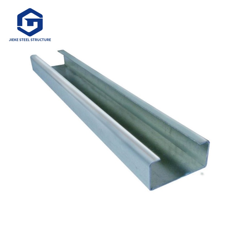 Factory direct sale / Pre-galvanized Q235 cold-formed steel / C-shaped purlin profiles