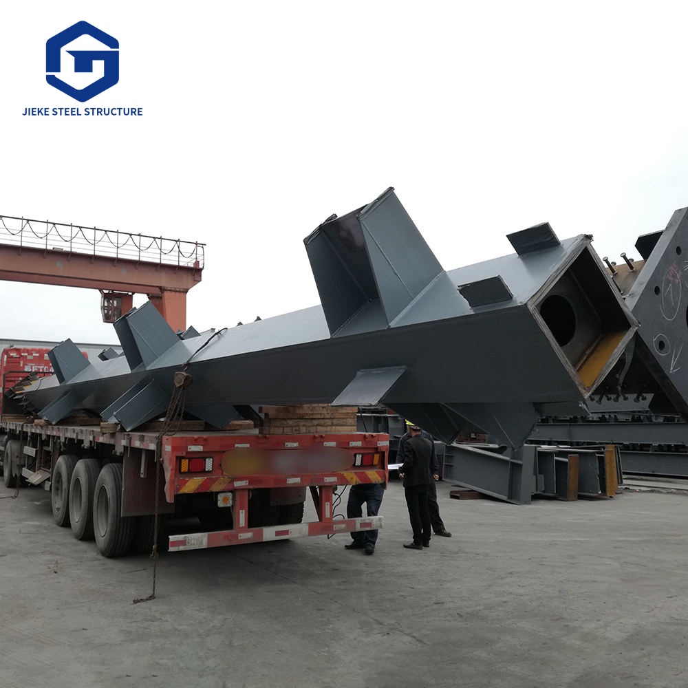 Industrial Light Frame Building Structural Prefabricated Steel Structure Components Welded Box Columns