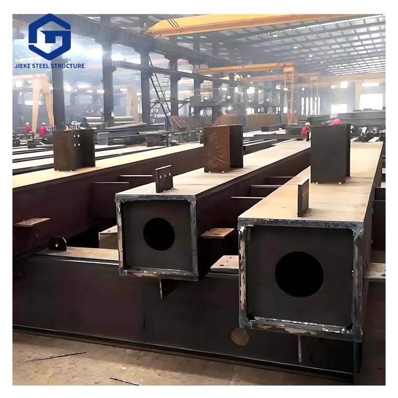 Industrial Light Frame Building Structural Prefabricated Steel Structure Components Welded Box Columns