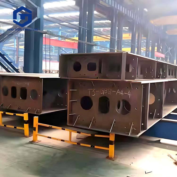 Industrial Light Frame Building Structural Prefabricated Steel Structure Components Welded Box Columns