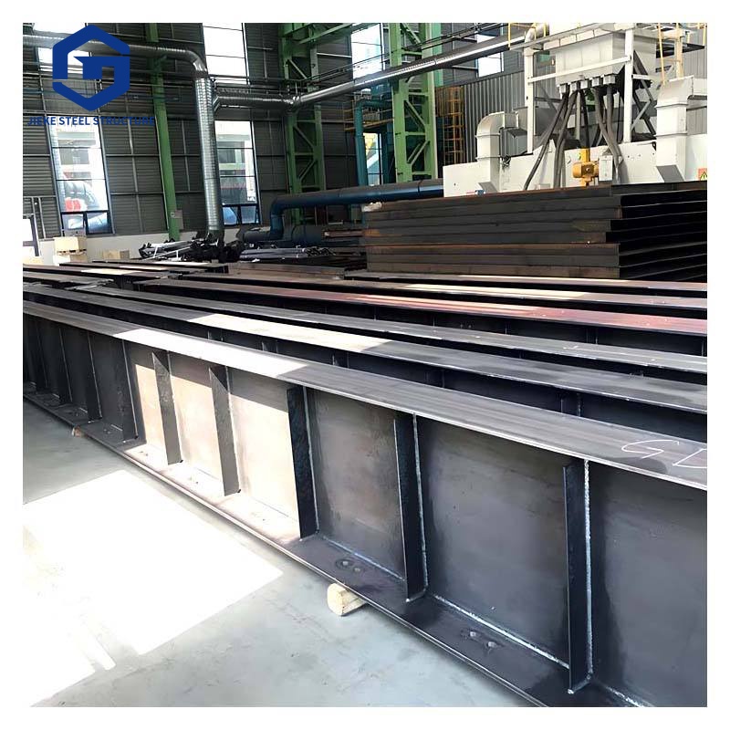 Industrial Light Frame Building Structural Prefabricated Steel Structure Components Welded Box Columns