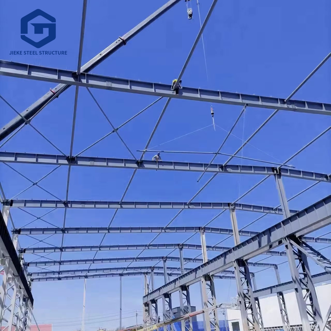 Prefab Steel Structure Long Span Roof Trusses
