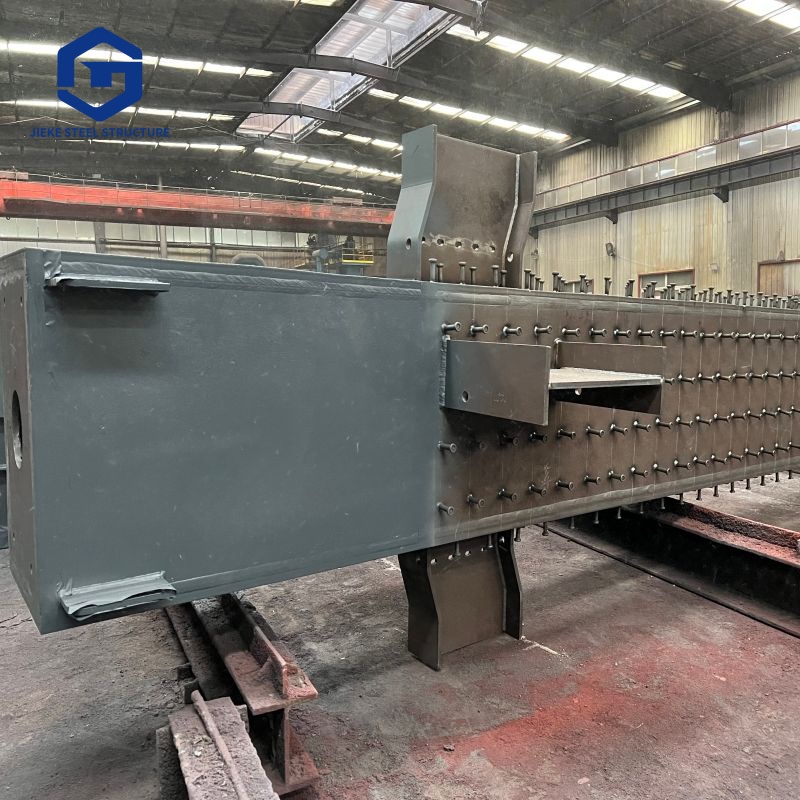 Warehouse Frame Composite Column Steel Concrete Stud Frame Peb Steel Structure Construction