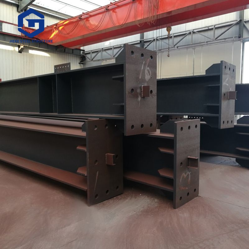 Industrial Light Frame Building Structural Prefabricated Steel Structure Components Welded Box Columns
