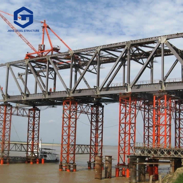Bridge Truss Structure High Strength Steel Truss for Bridge Engineering GB/ASTM Standard Customizable Design