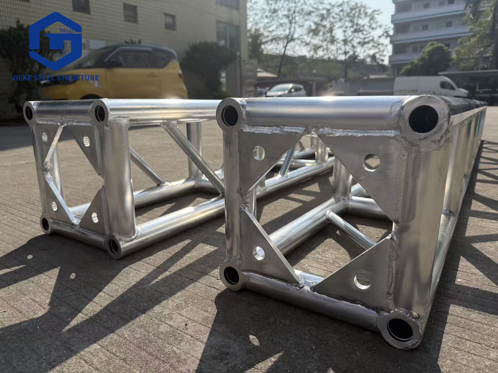 Heavy Industrial Steel Structure Earthquake Resistant Long Span Truss System