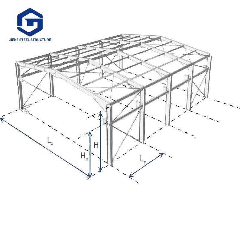 Steel Structure ASTM Steel Frame Industrial Factory Building