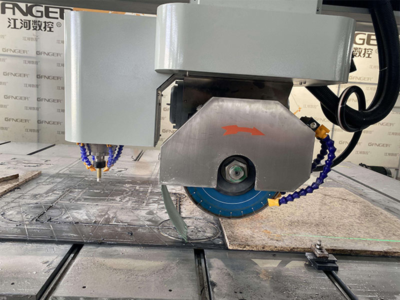  4 Axis Bridge Cutting Machine GQ-3220BM  (4+1)