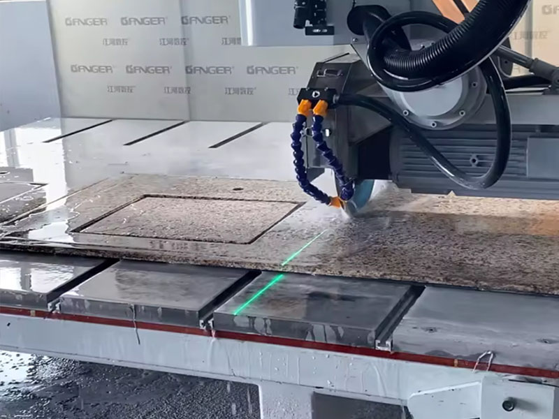  4 Axis Bridge Cutting Machine GQ-3220BM  (4+1)