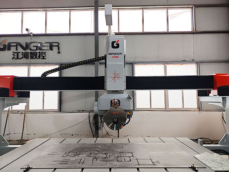 5 Axis Bridge Cutting (5+1) GQ-3220DSM