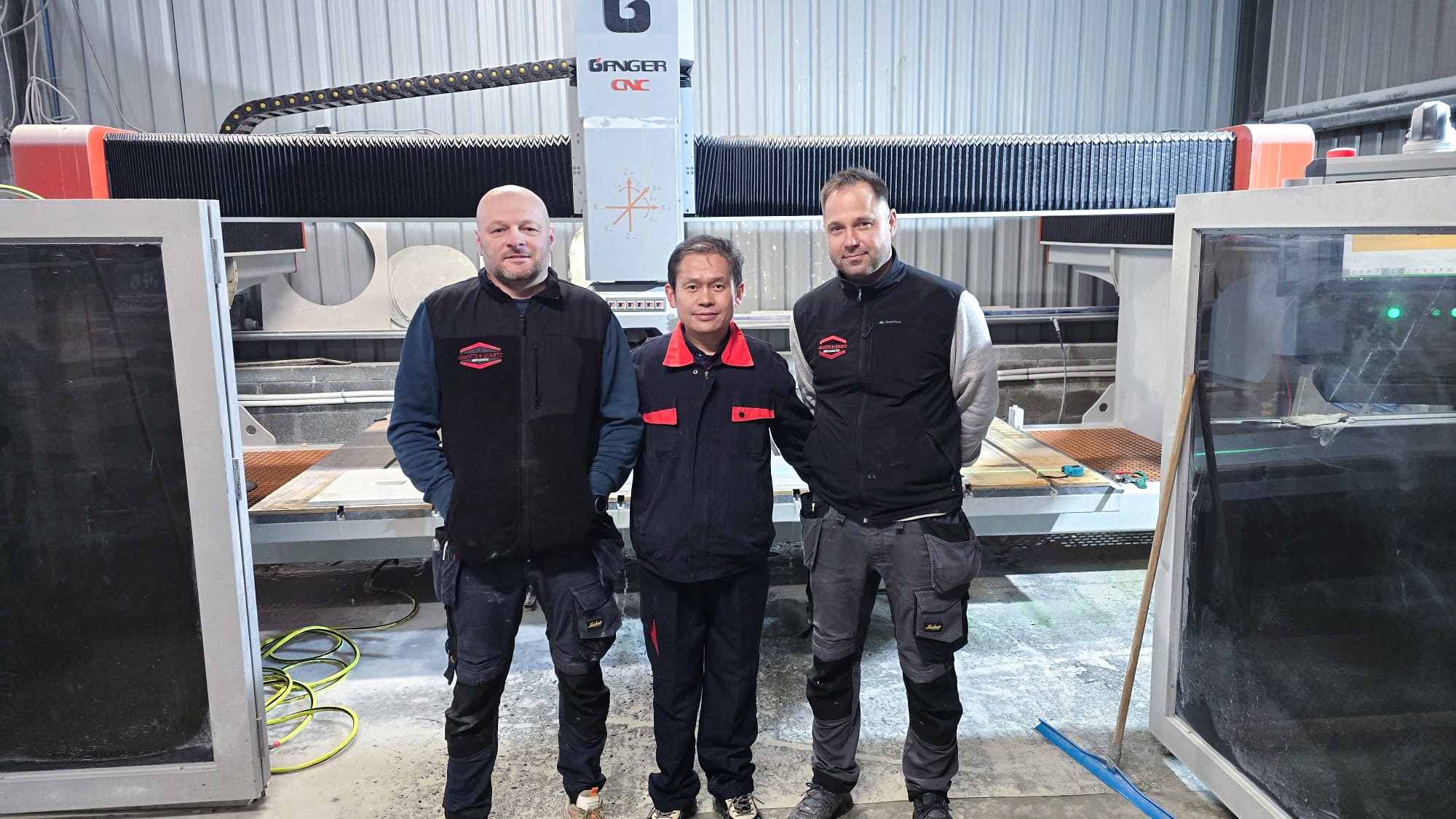 GANGER CNC Engineer Lu Departs for Ireland for Equipment Upgrade and On-Site Training