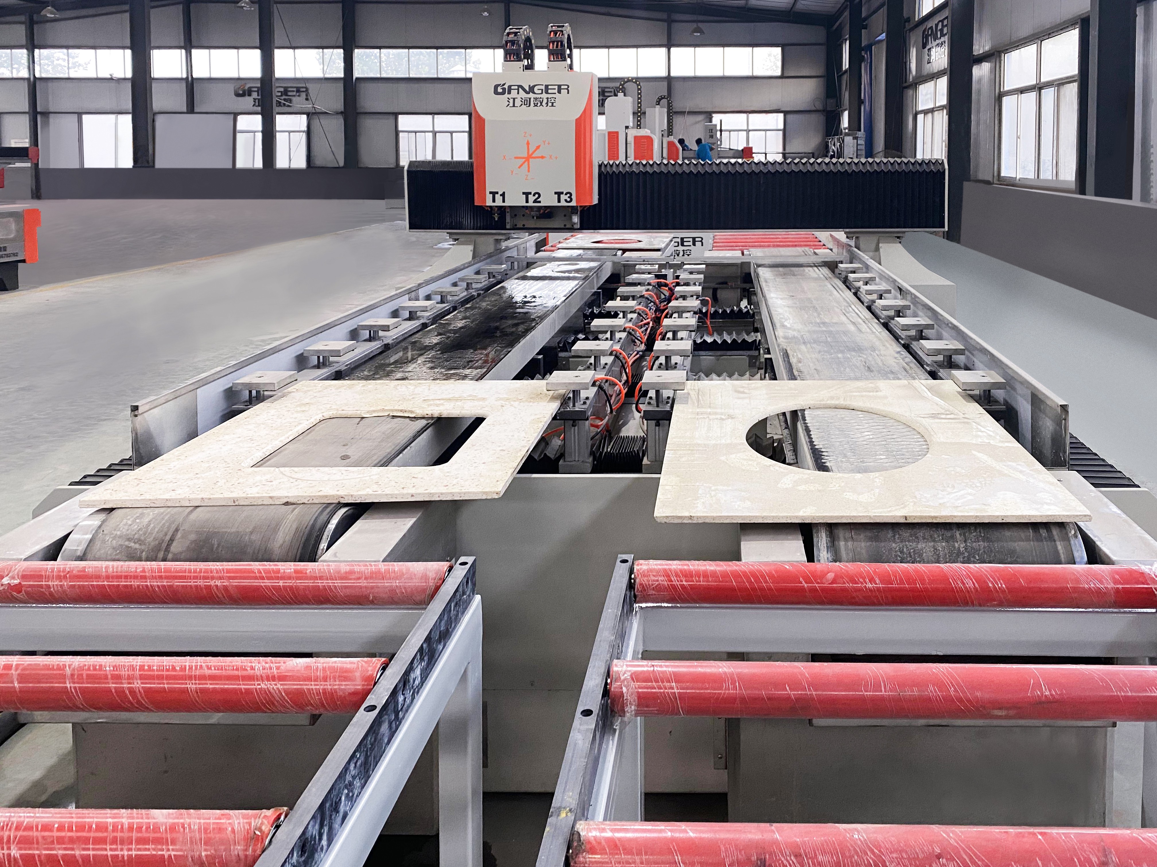 CNC Router for Cutting Quartz Kitchen Countertop Basin GSY-83D