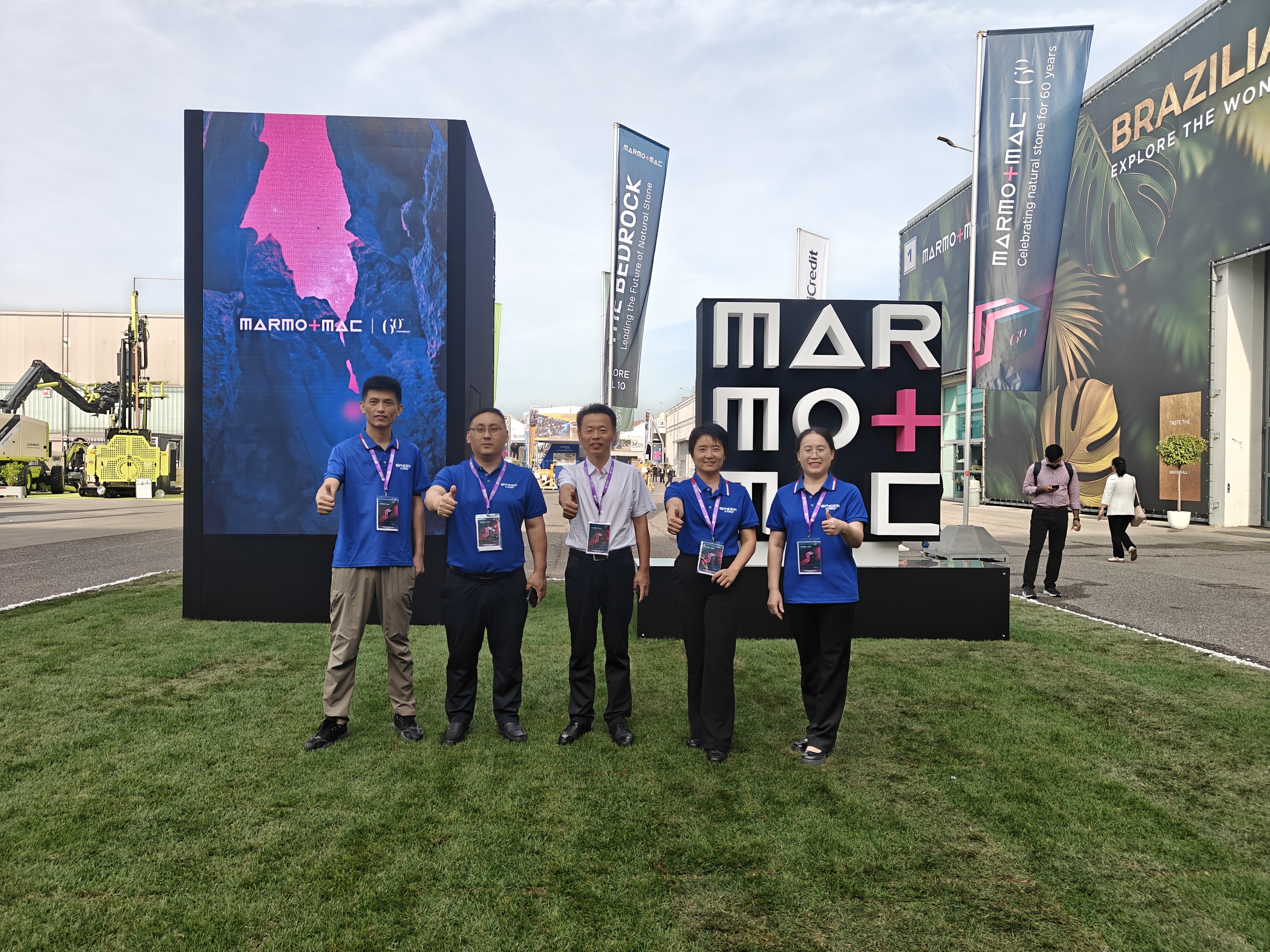 5+1 Axis Stone Bridge Cutting Machine Shines at Marmomac 2026, Orders Closed On-Site