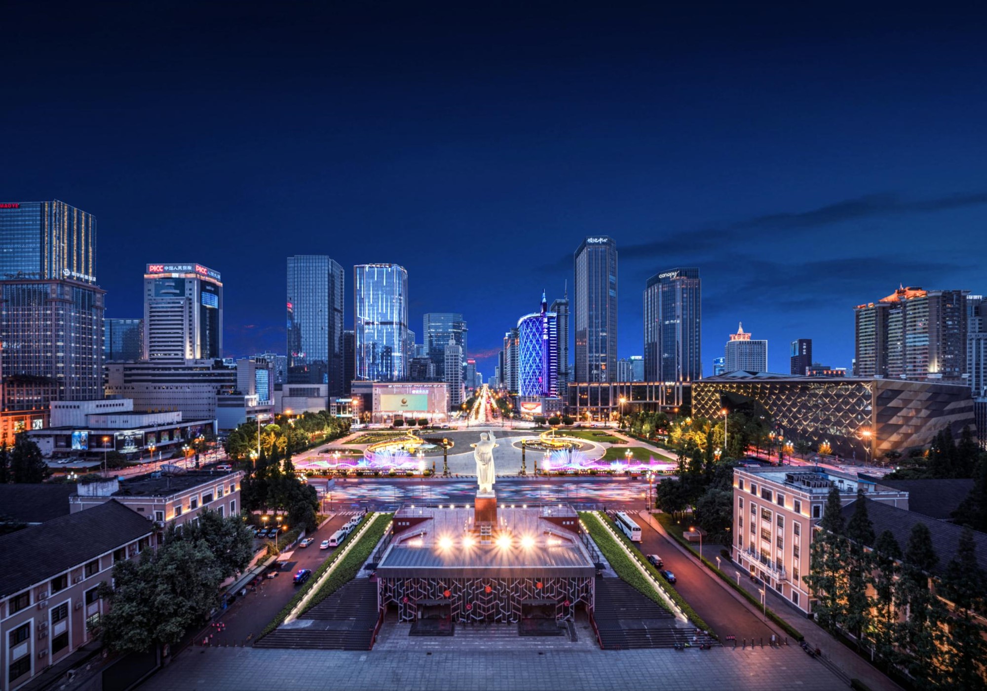 Urban Landmark Lighting Project - City Public Space