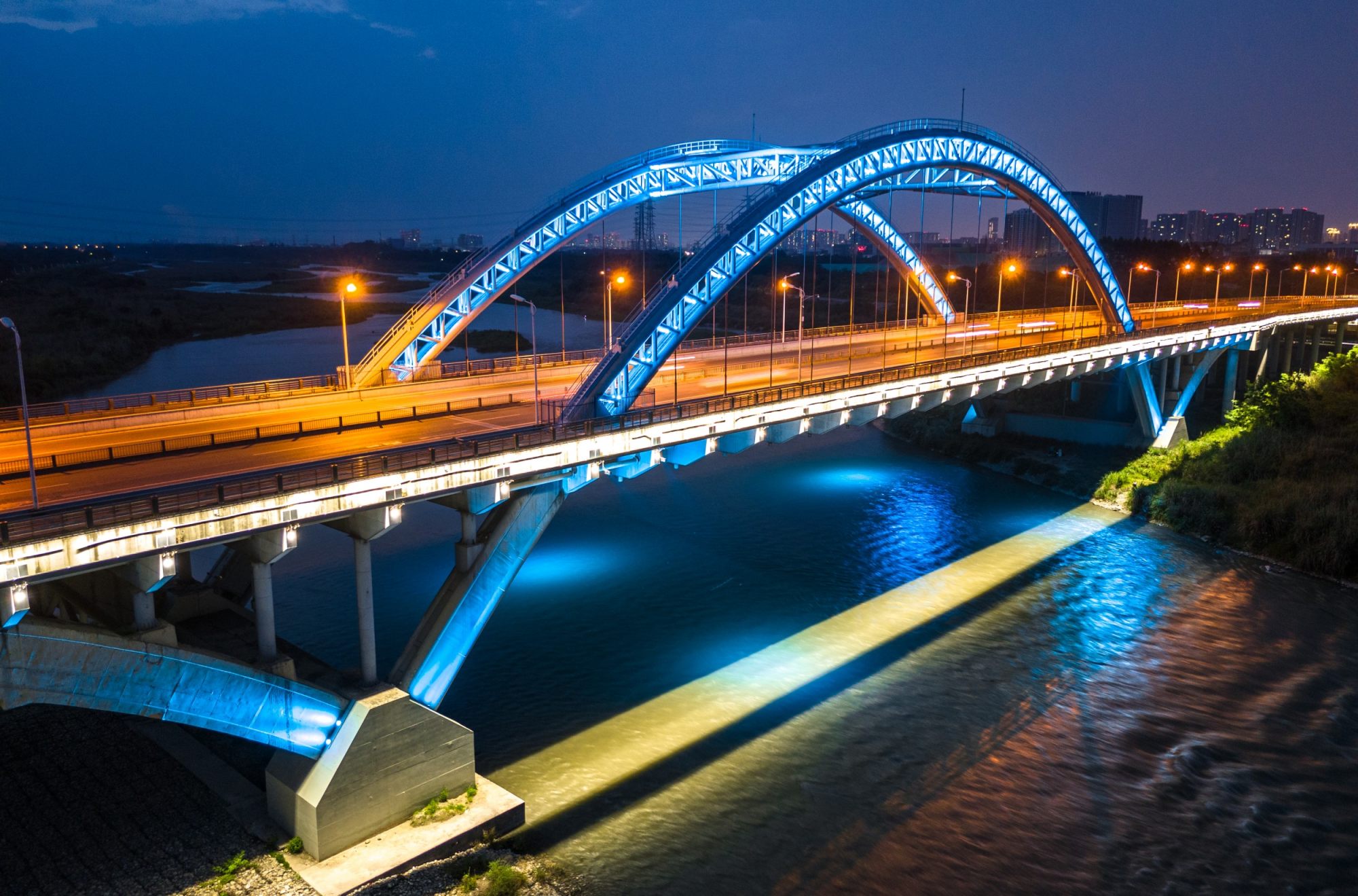 Improve safety & create city landmarks.