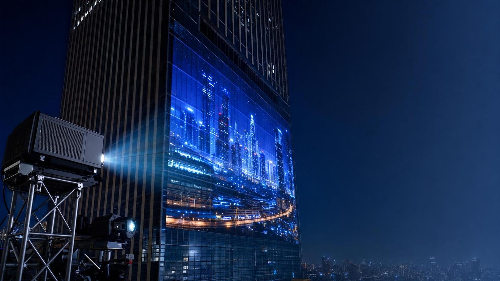 How to Select a Laser Engineering Projector for Large Outdoor Facades