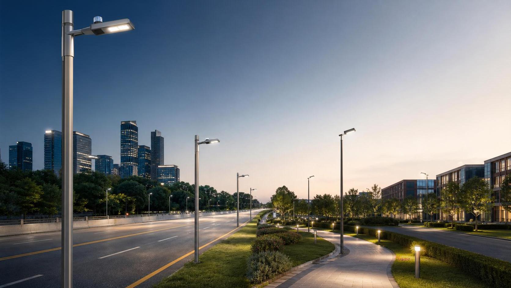 Modern Street Lighting MSL-HC for Urban Roads, Parks, and Campuses: Application Guide