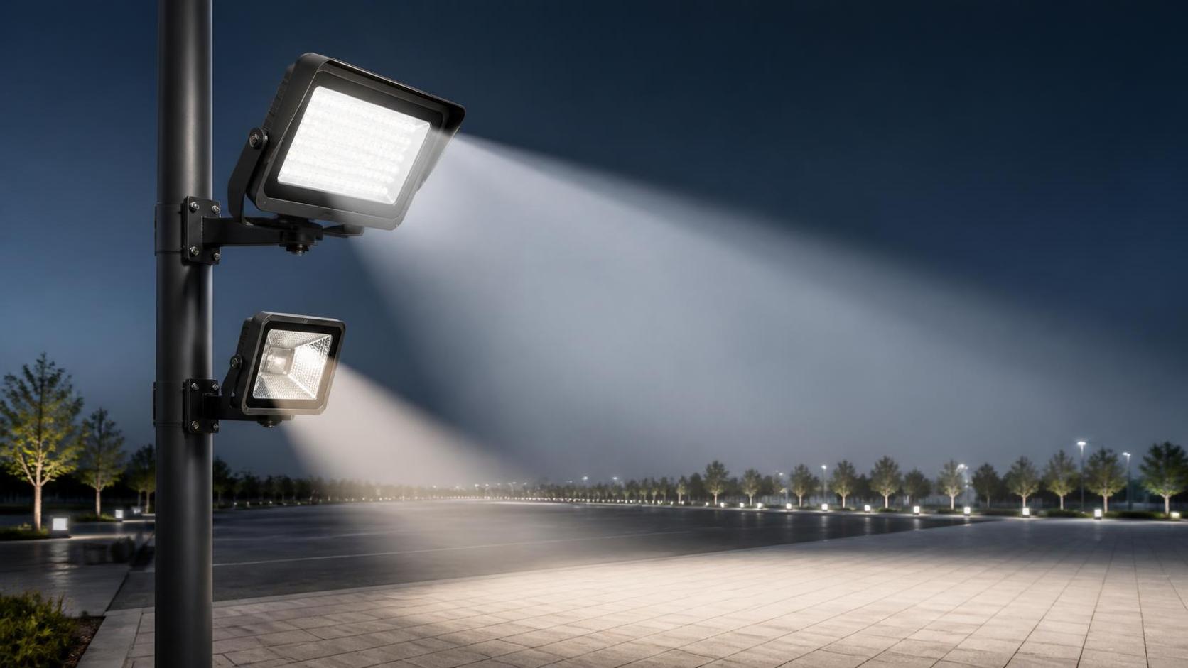 High Power LED Floodlight vs Standard Floodlight: What Changes on Site