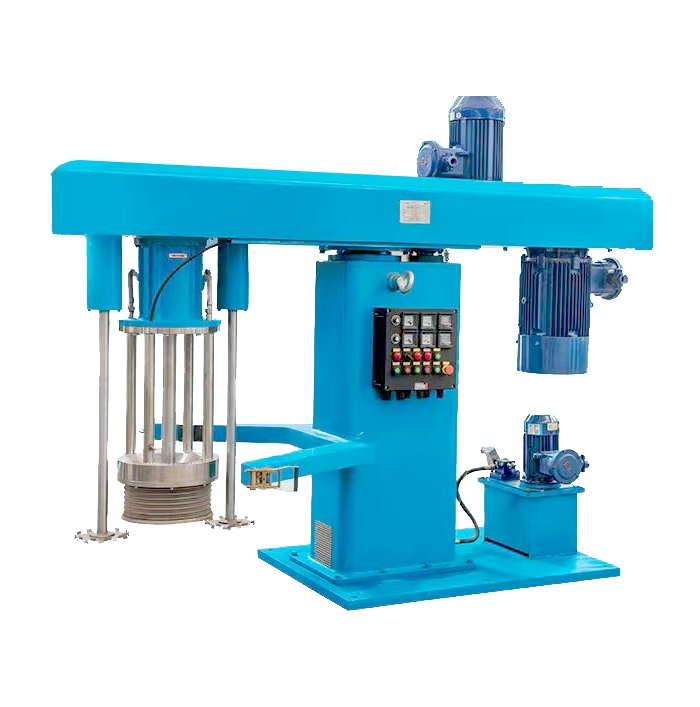 three-shaft basket sand mill