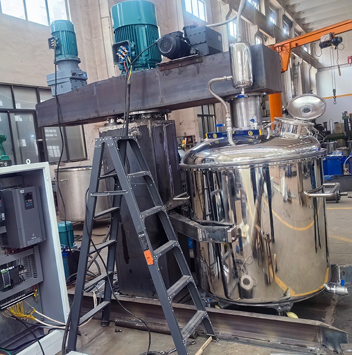 Wall Scraping Dual Shaft Agitator