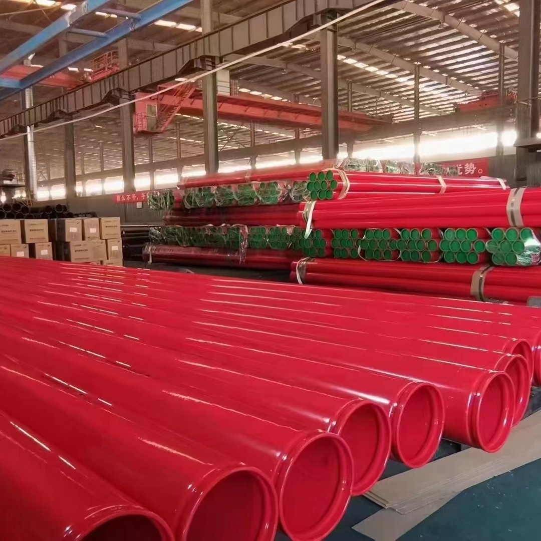 Fire fighting steel pipe