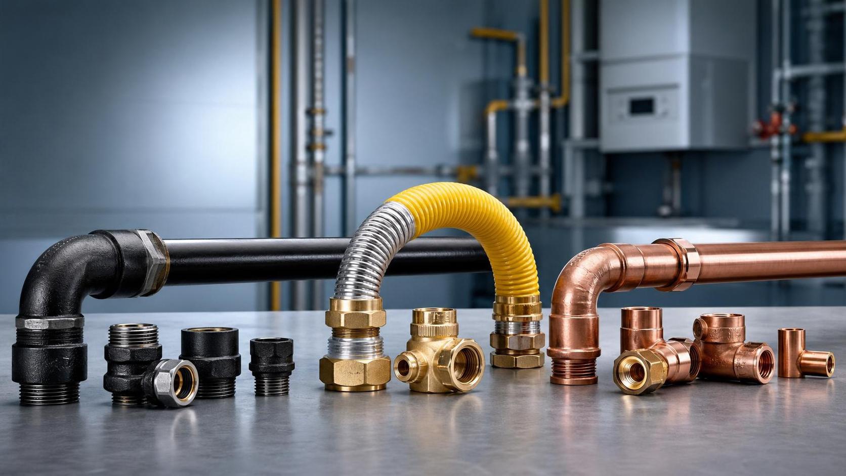 Gas Pipe Material Comparison: Steel vs CSST vs Copper