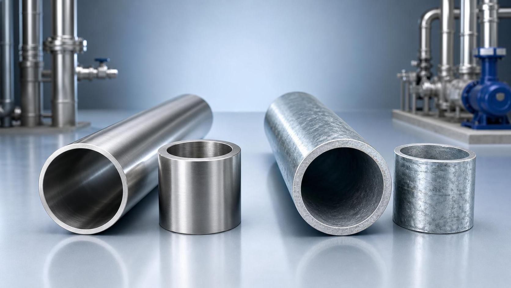 Galvanized Water Pipe vs Stainless Steel: Key Differences