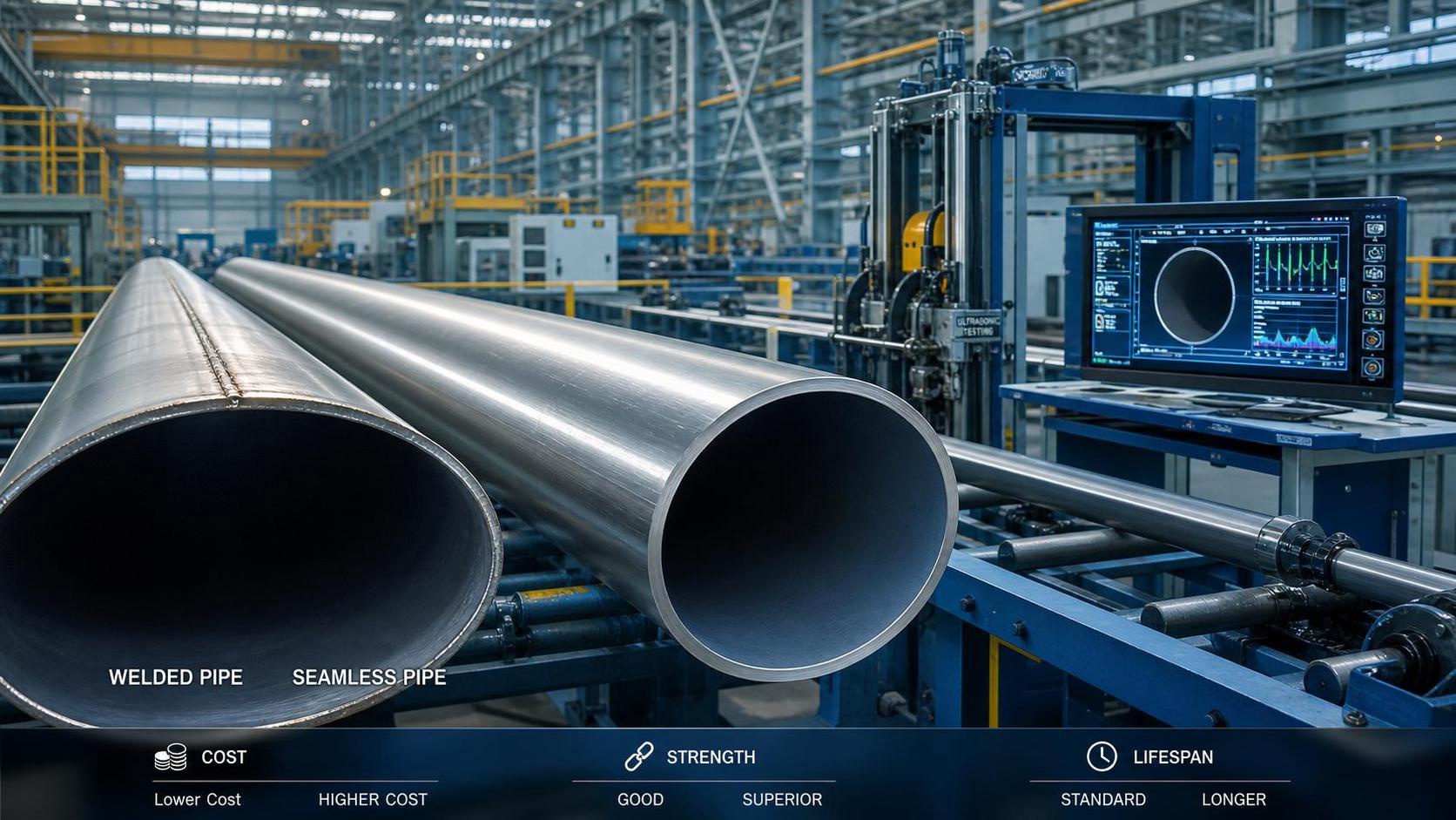 How to Compare Welded and Seamless Gas Pipe for Cost, Strength, and Service Life