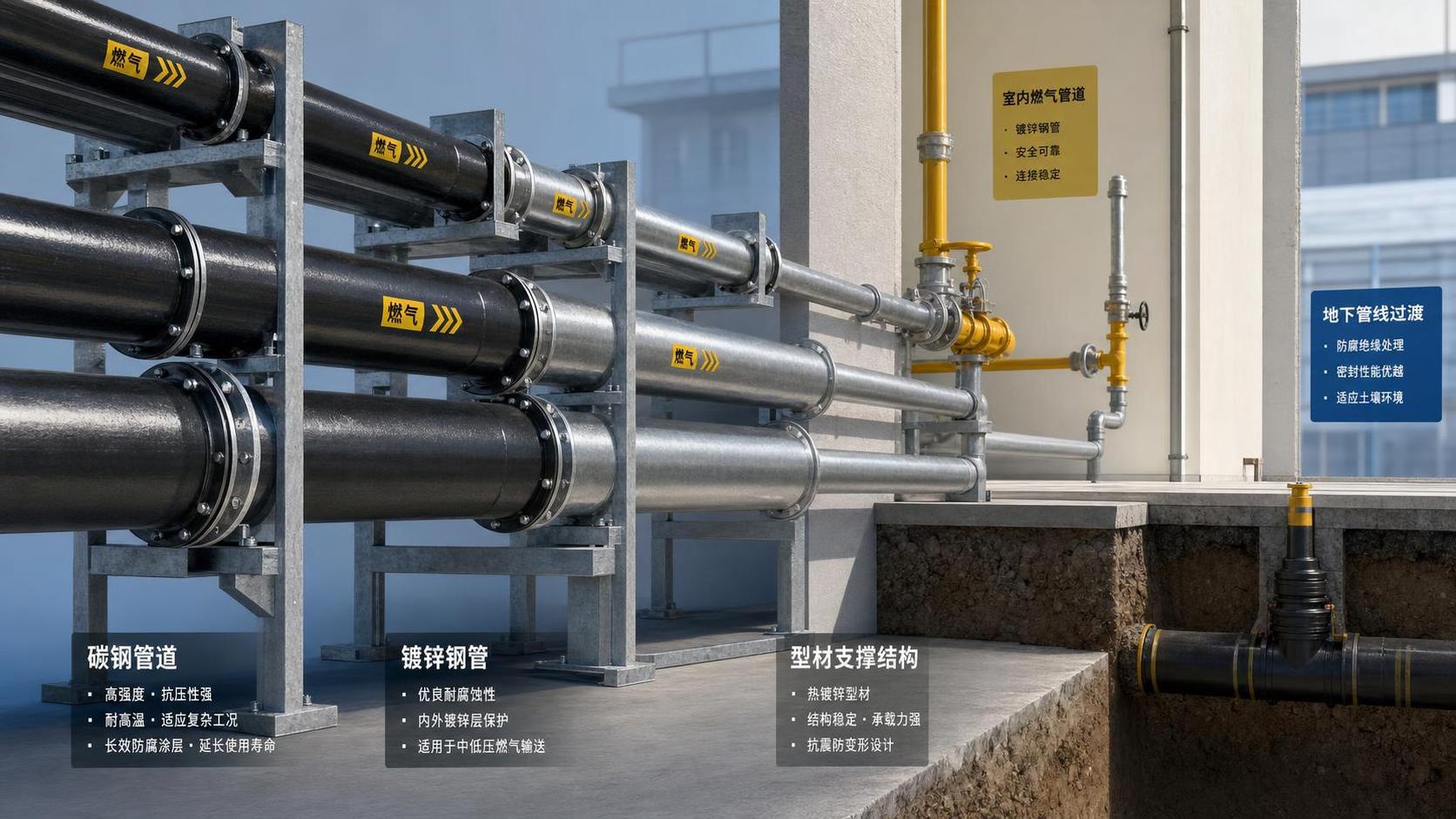 How to Choose the Right Gas Pipe Material for Residential and Industrial Systems