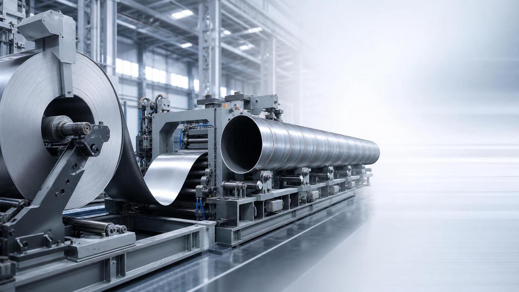 Spiral Coils in Pipe Manufacturing: How They Improve Material Use and Production Flow