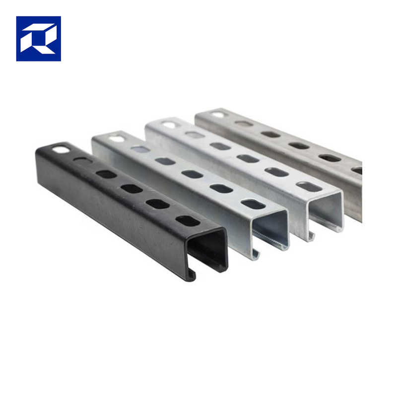 فولاذ مجلفن على شكل C 235/Q345 /SS400 فولاذ مجلفن على شكل C 235/Q345 /SS400