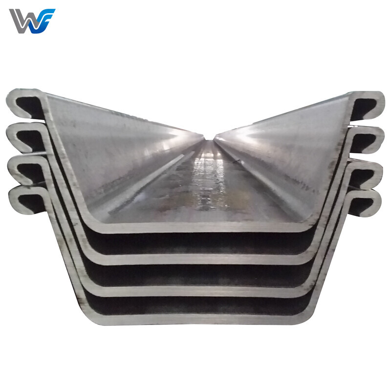 S185 S335J2 كومة صفائح فولاذية على شكل حرف U