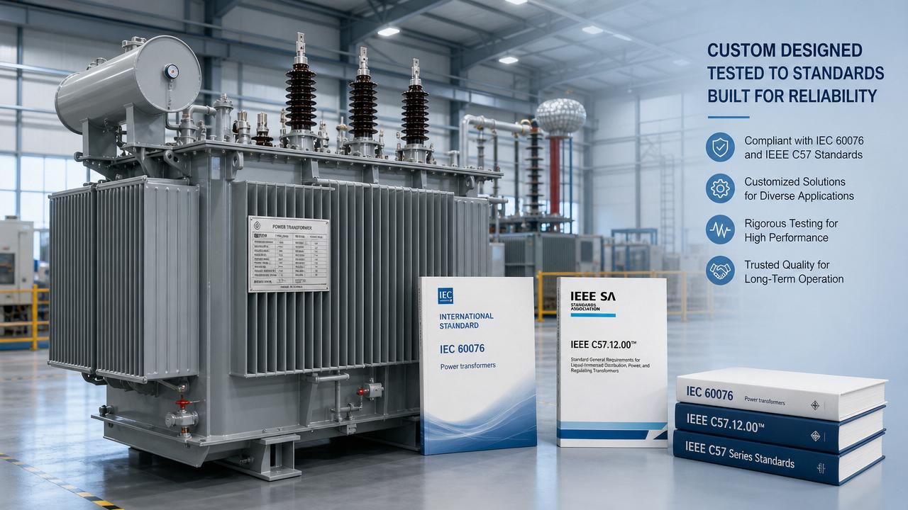 Personalización de transformadores sumergidos en aceite: Una guía de las normas IEC y IEEE. Personalización de transformadores sumergidos en aceite: Una guía de las normas IEC y IEEE.