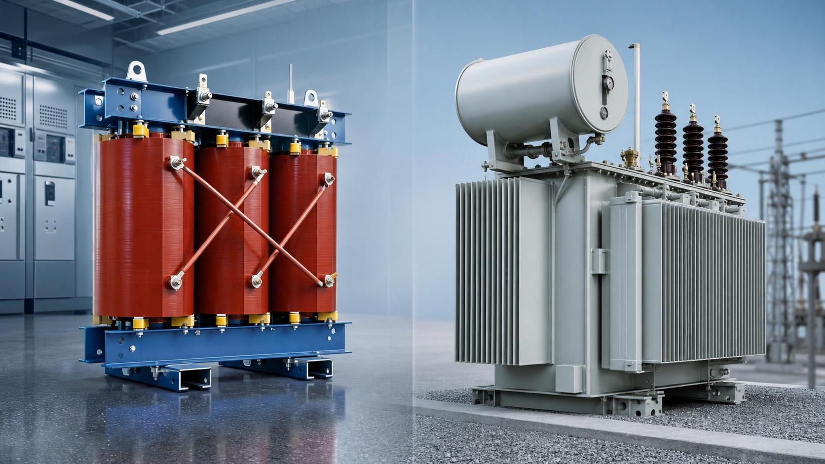 Transformador seco vs transformador sumergido en aceite: ventajas, limitaciones y casos de uso