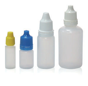 Drop-dispensing Bottles with Tethered Cap
