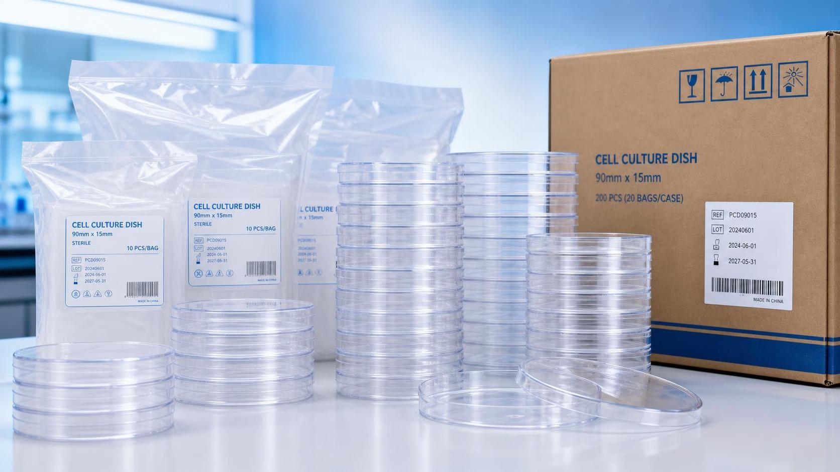 Disposable Petri Dishes: What to Check for Sterility, Flatness, and Stackability