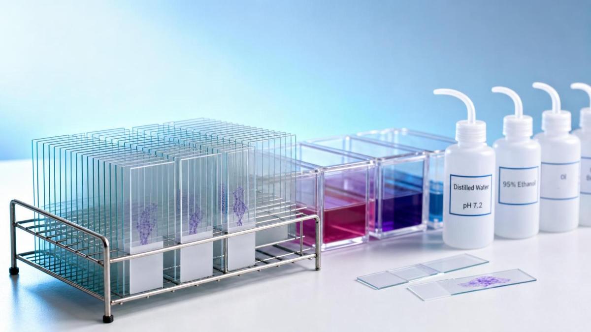 When to Use a Staining Rack to Improve Slide Consistency and Lab Efficiency