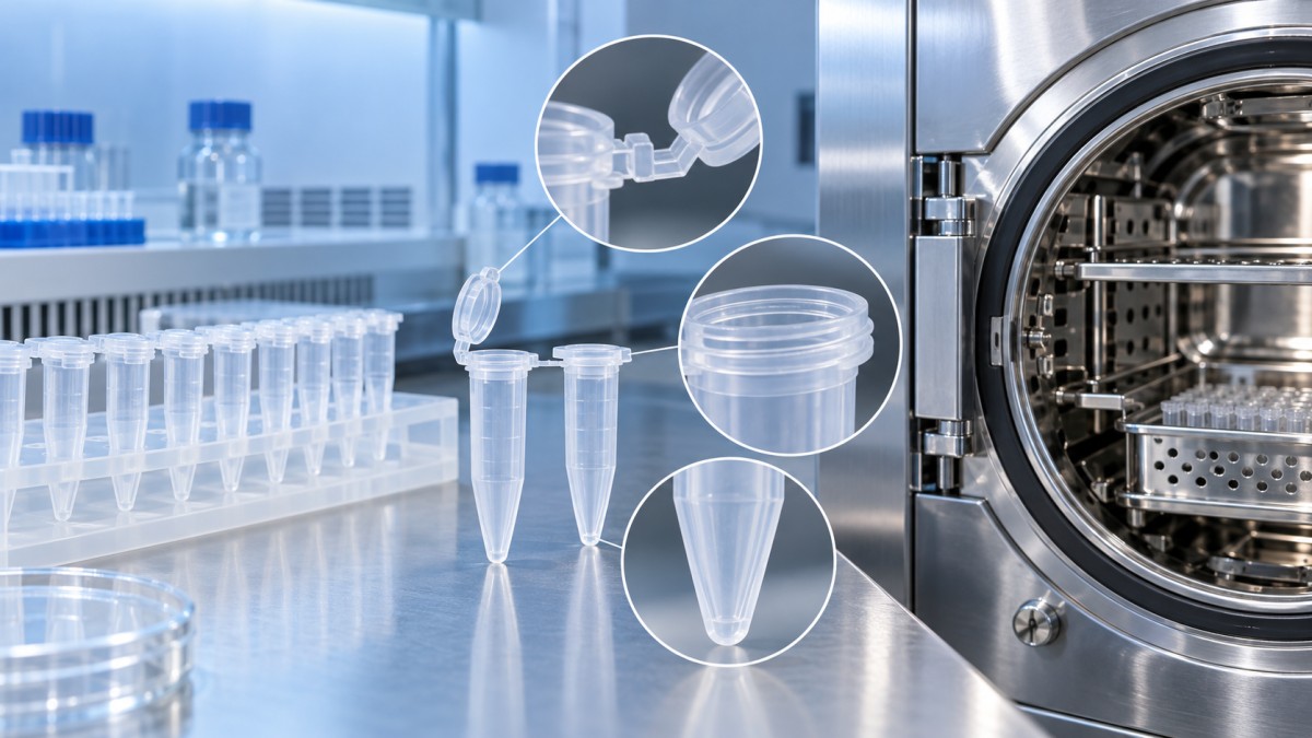 How to check an autoclavable microcentrifuge tube's cycle limits How to check an autoclavable microcentrifuge tube's cycle limits