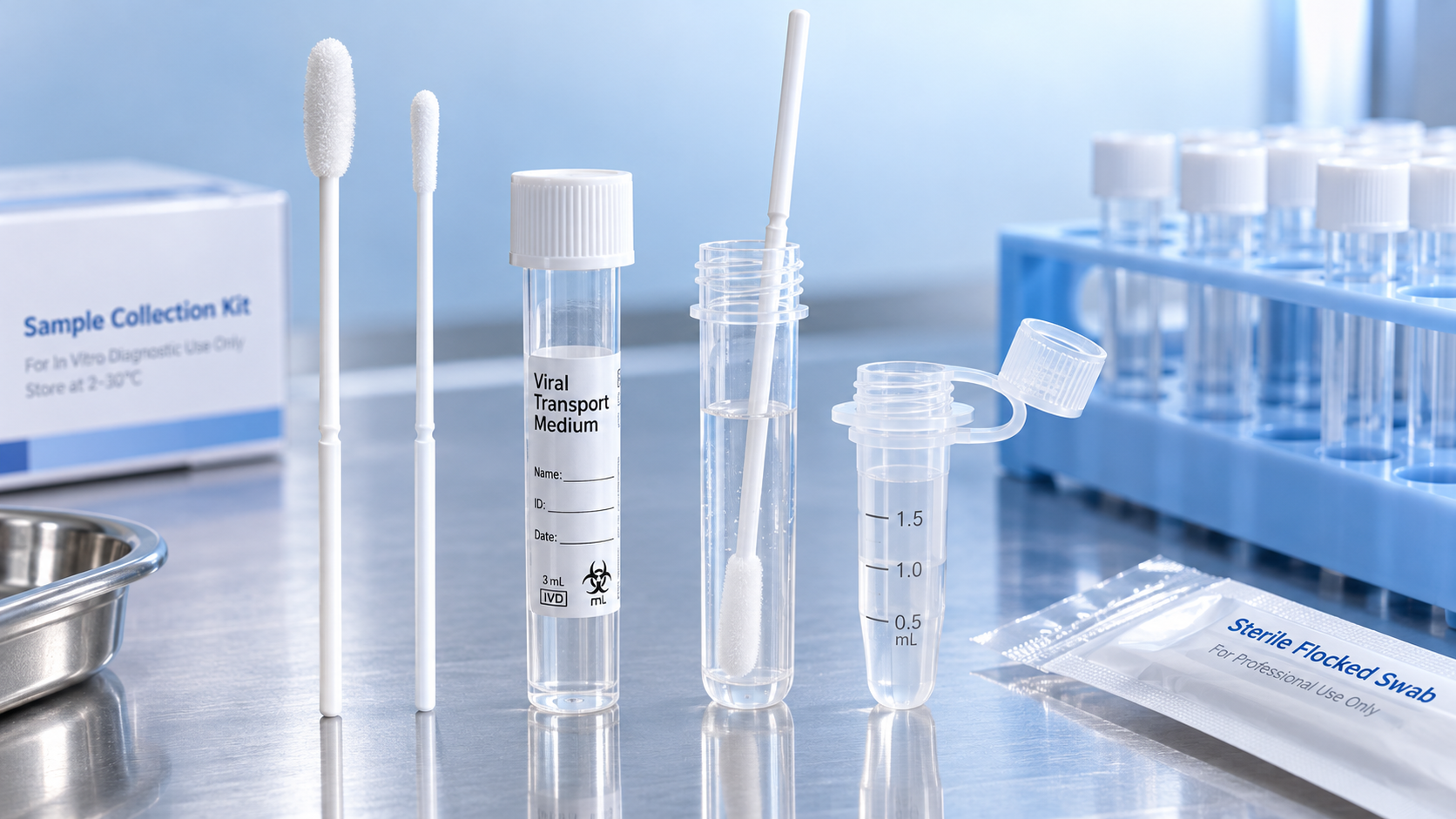 Which collection swabs are compatible with your COVID testing assay?