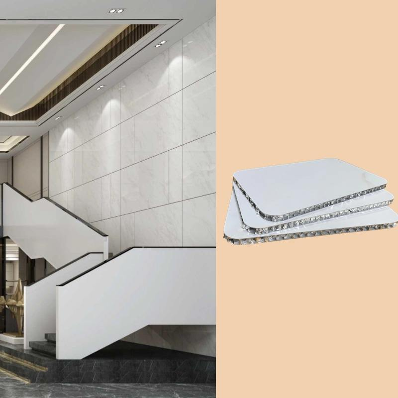 9mm Lightweight Flame Retardant Aluminum Honeycomb Sandwich Panel for Interior Wall Decoration