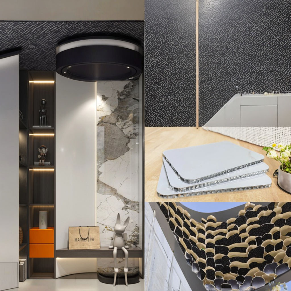 Zero Formaldehyde Aluminum Beehive Panel Toilet Metal Material For Industrial Medical Public Places Hotel-for